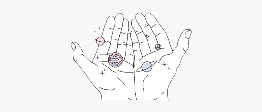 Collection Of Free Transparent - Aesthetic Hands, Transparent Clipart