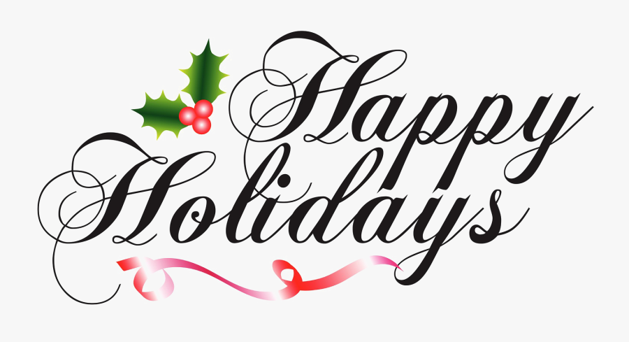 Happy Holidays Png High-quality Image - Happy Holidays Png, Transparent Clipart