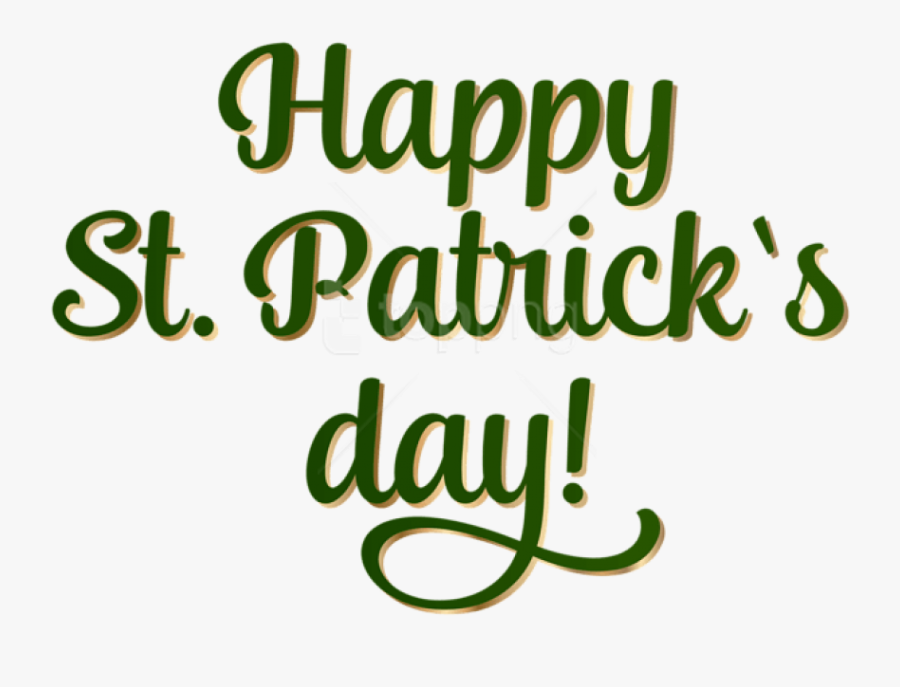 Download Happy Saint - Happy St Patricks Day Clip Art, Transparent Clipart