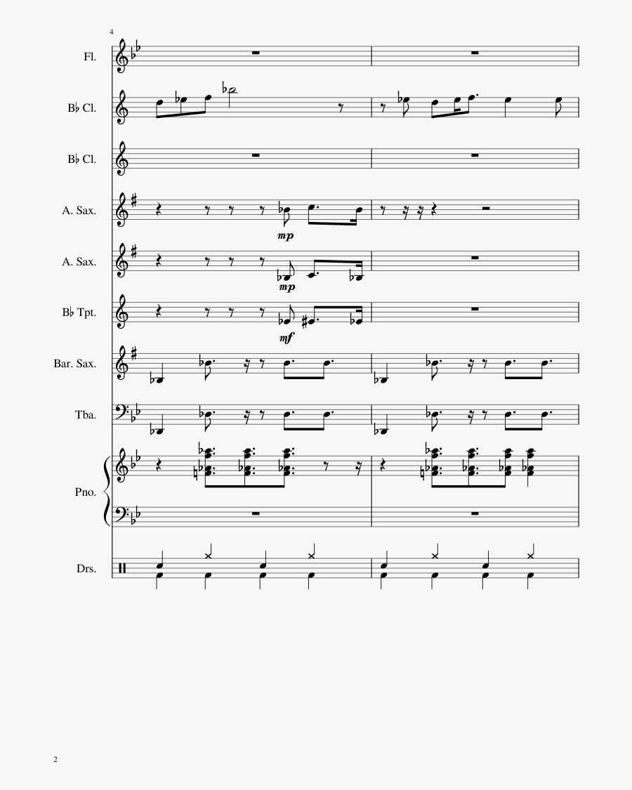 Orange Peel To Koi No Aji Sheet Music 2 Of 26 Pages - House On A Hill Piano, Transparent Clipart