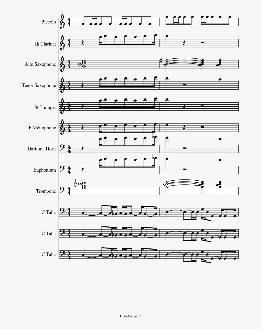 Sheet Music 1 Of 16 Pages - Sheet Music, Transparent Clipart