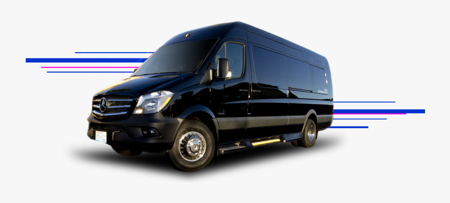 Transparent Party Bus Png - Sprinter Limo Las Vegas, Transparent Clipart