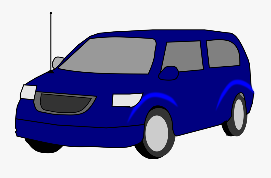Electric Blue,compact Van,electric Car - My Car Clipart Png, Transparent Clipart