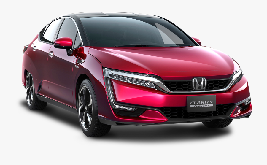 Red Honda Clarity Car - Honda Clarity Plug In Hybrid Red, Transparent Clipart
