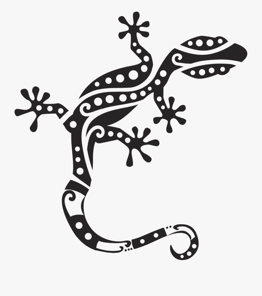 Dark Gecko - Gecko Design, Transparent Clipart