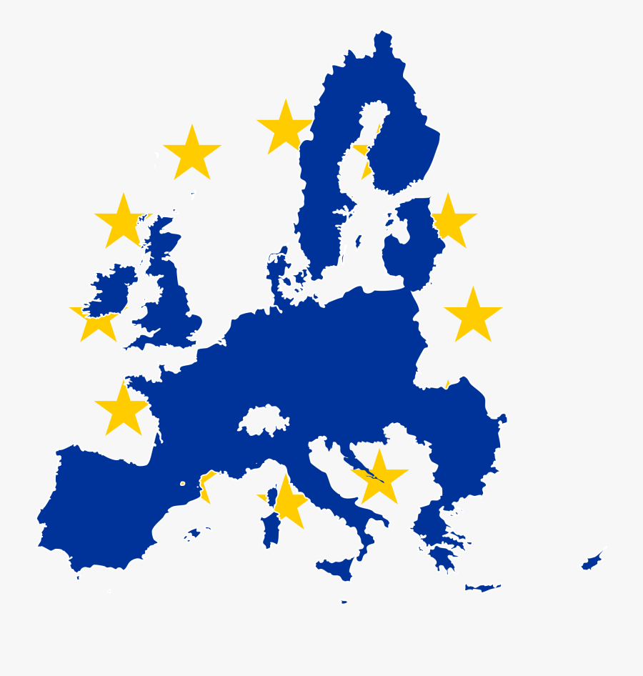 View Samegoogleiqdbsaucenao Tmp 8108 2000px Eu Flag - European Union Flag Map, Transparent Clipart