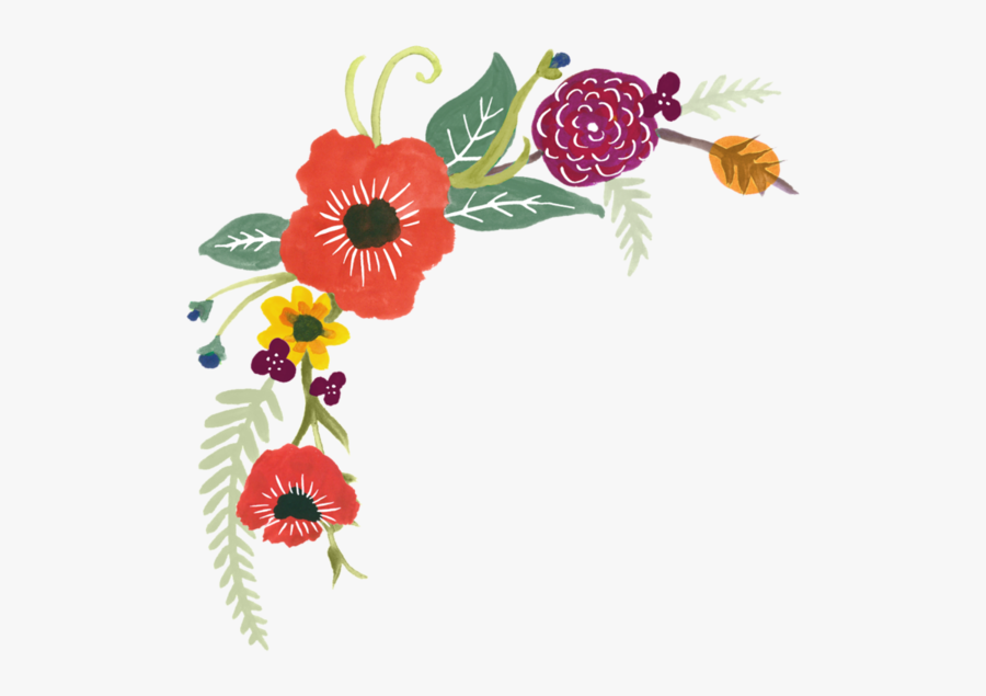 Flower Design Template Ms Word, Transparent Clipart