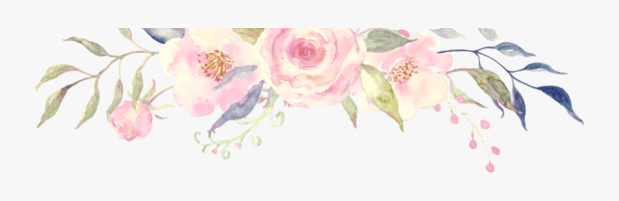 Flower Header Clipart - Floribunda, Transparent Clipart