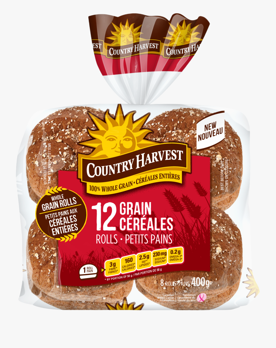 Ch 12 Grain Rolls - Country Harvest, Transparent Clipart