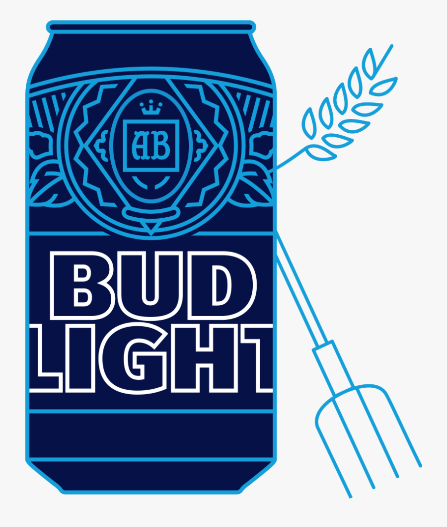 Bud Light Corn Hole Board, Transparent Clipart