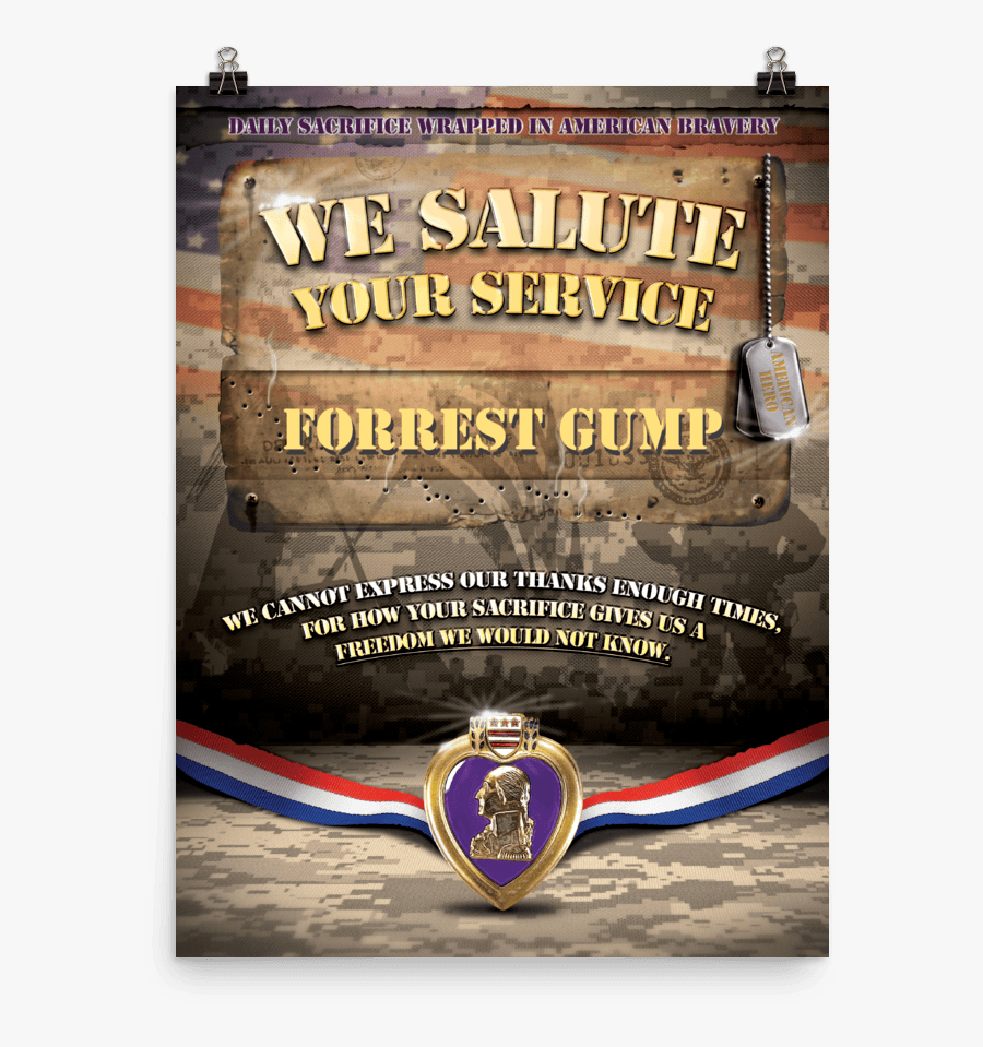 Transparent Purple Heart Png - Poster, Transparent Clipart