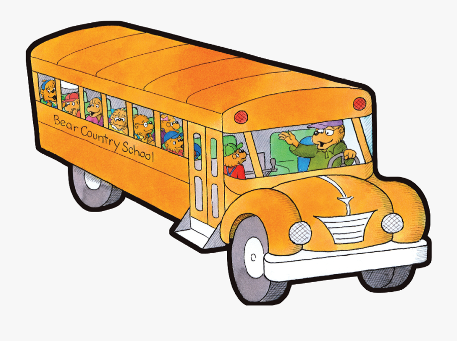 Good Luck To All The Cubs Returning To School Our Credit - Berenstain Bears School Bus, Transparent Clipart