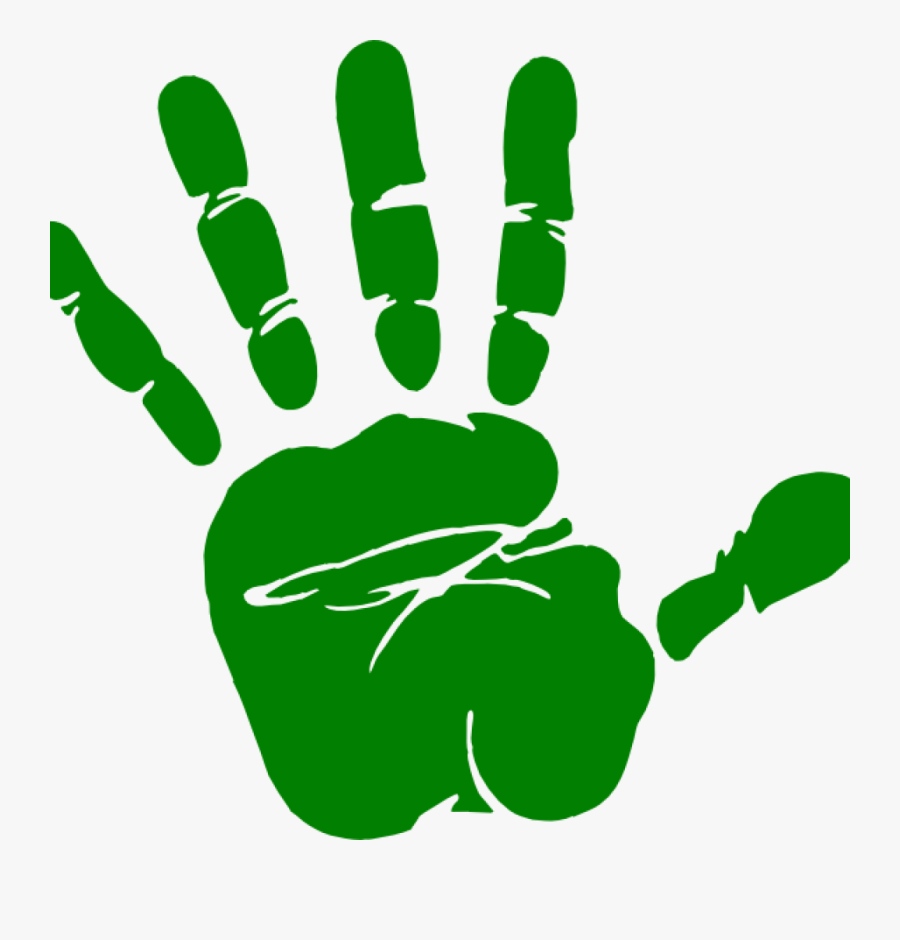 Handprint Clipart Kids Panda Free Images Animations - Handprint Png, Transparent Clipart