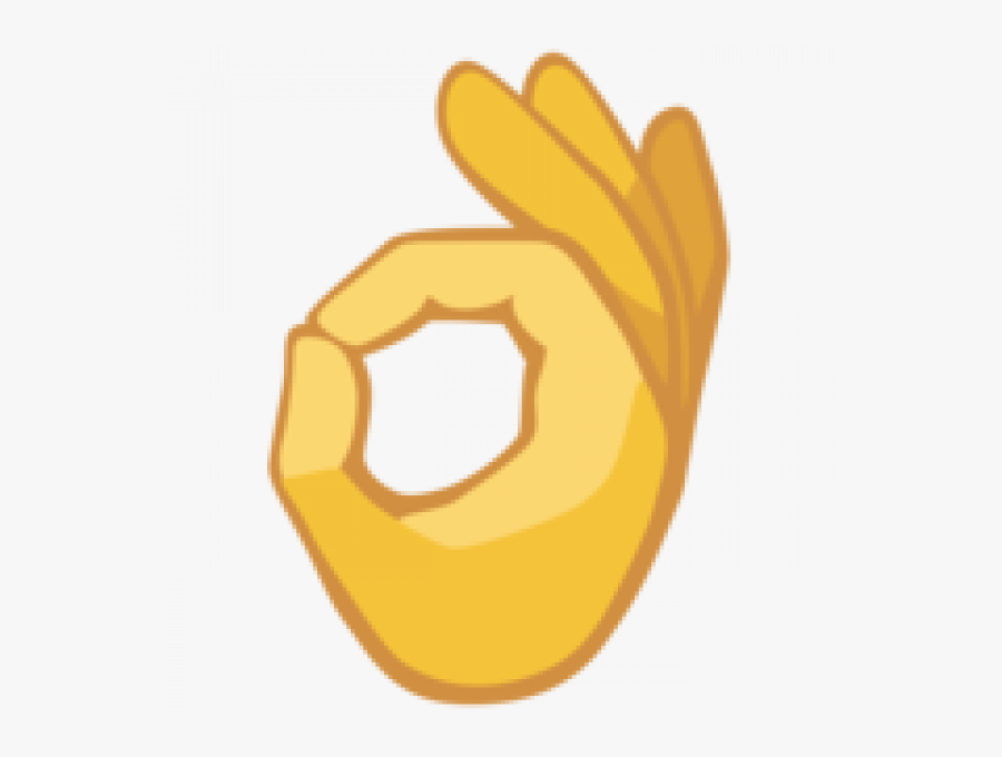 Ok Hand Emoji Clipart Png - Lit Hand Sign Facebook, Transparent Clipart
