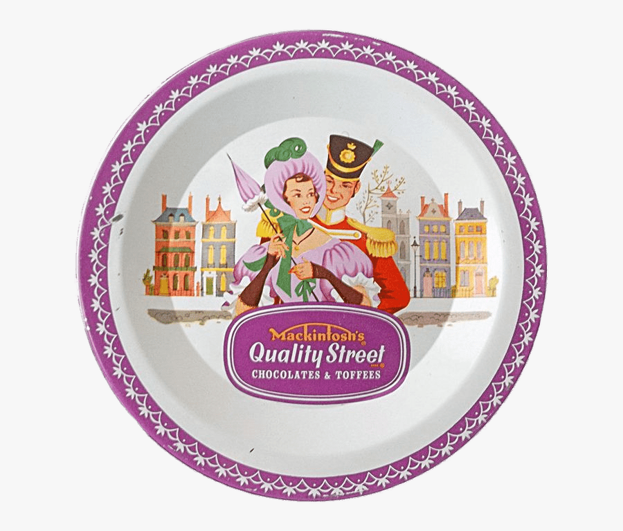 Quality Street Chocolate Vintage Tin - Old Quality Street Chocolate, Transparent Clipart
