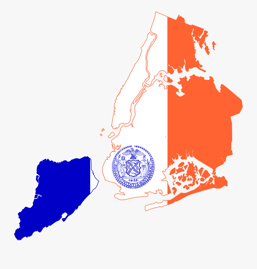 Clipart Transparent Library File Flag Of New - New York ...
