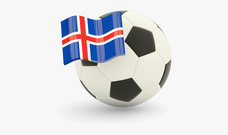 Germany Flag With Football, Transparent Clipart