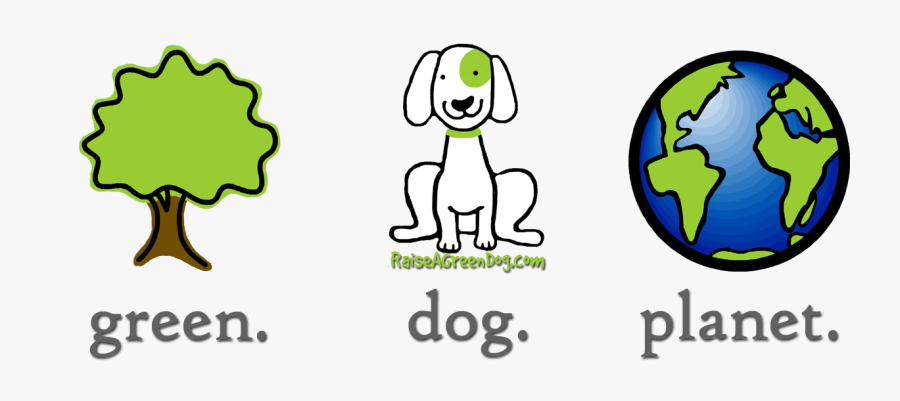 To Help The Environment And Your Dog On Earth Day - Cartoon, Transparent Clipart