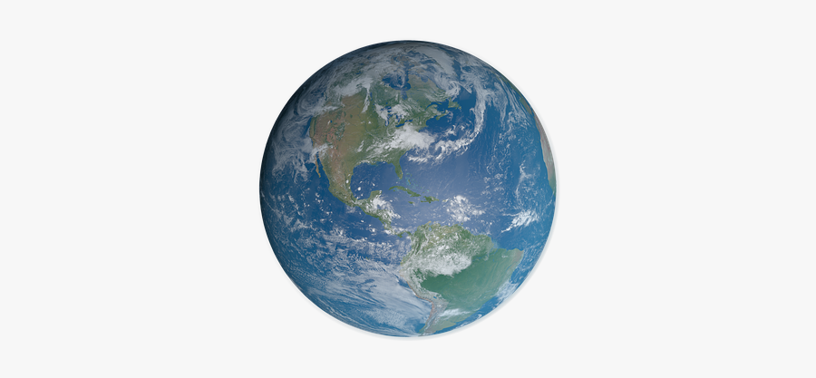 Earth, World, Globe, Planet, Blue, Sphere, America - Earth, Transparent Clipart
