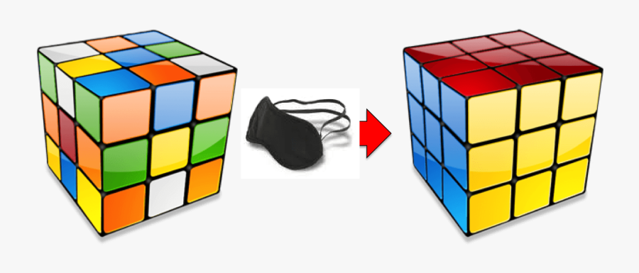 Learn How To Solve The Rubik&cube Blindfolded - Rubiks Cube Icon Png, Transparent Clipart
