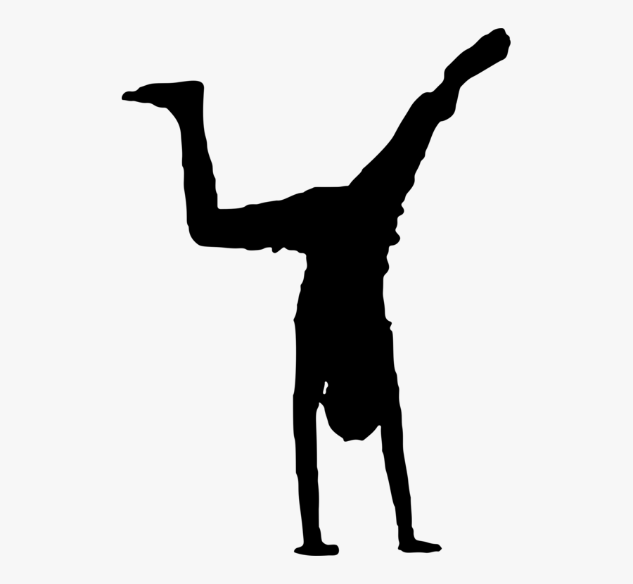Handstand Boy Logo Png, Transparent Clipart