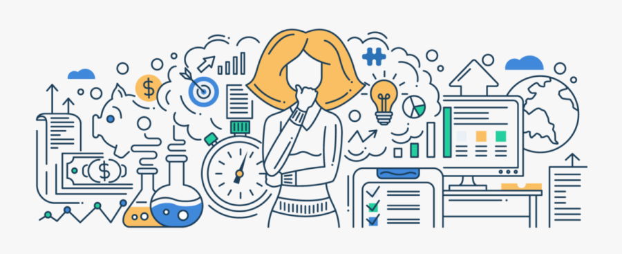 Illustration Of Planning Process, Transparent Clipart