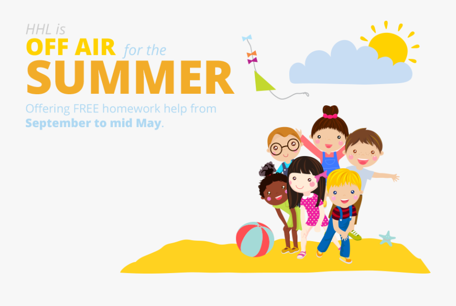 Transparent Homework Clip Art - Children Vector Png, Transparent Clipart