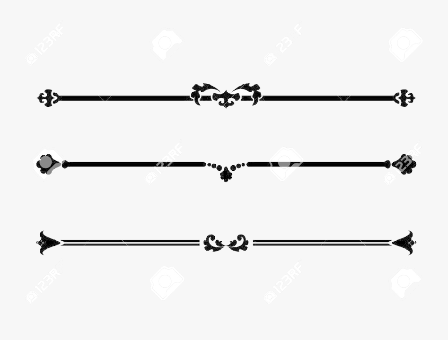 Fancy Lines Line Vector At Free For Personal Use Transparent - Fancy Lines Vector Clipart, Transparent Clipart