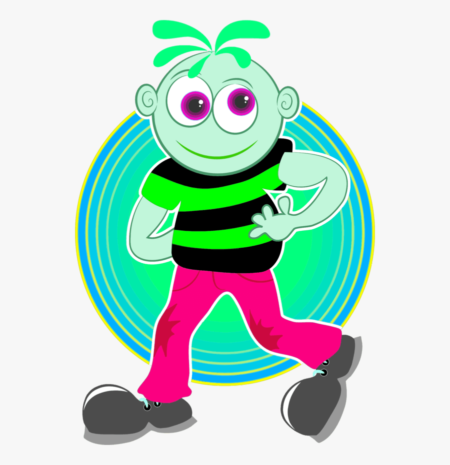 Spaced Out Boy - Clip Art, Transparent Clipart