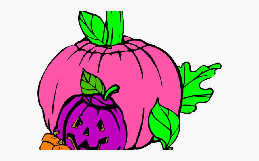 Girly Pumpkin Cliparts - Pumpkin Fall Clipart Black And White, Transparent Clipart