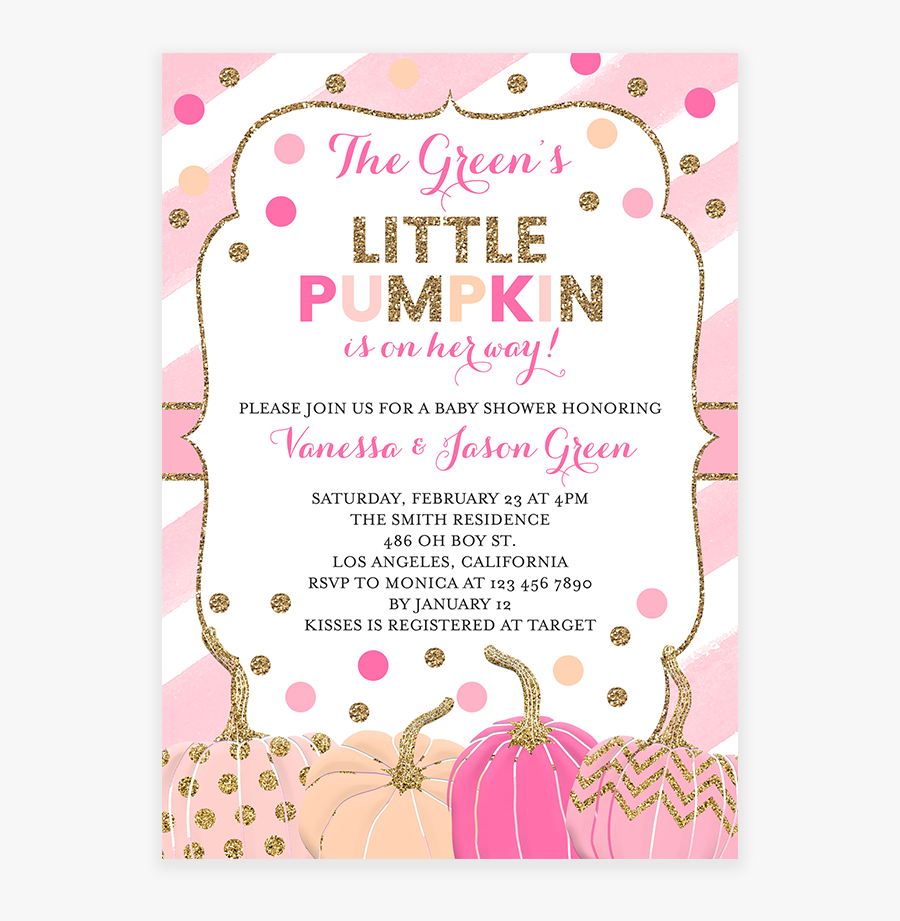 Clip Art Pink Invitation - Greeting Card, Transparent Clipart