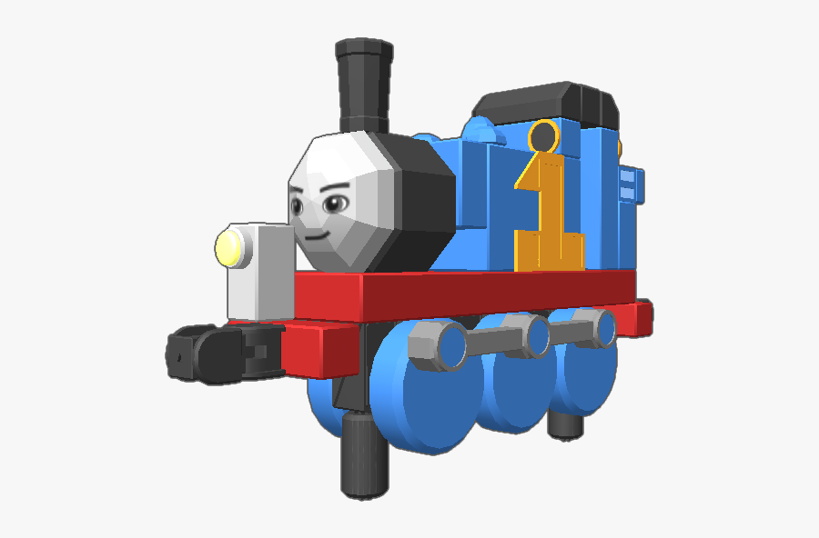 Blocksworld - Locomotive, Transparent Clipart