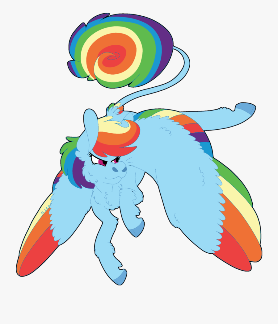 Snuzzlehorsie, Chest Fluff, Colored Wings, Female,, Transparent Clipart