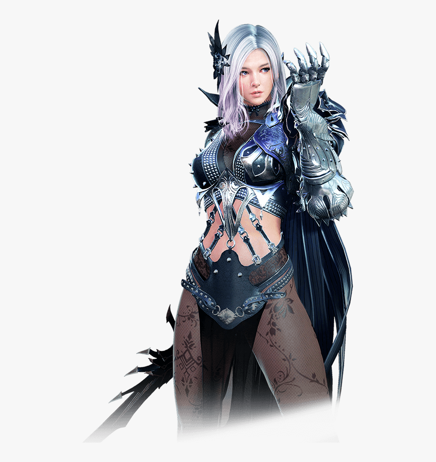 Clip Art Dark Knight Warrior Fighter - Black Desert Online 2019, Transparent Clipart