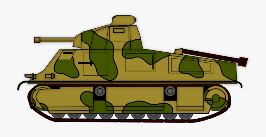 Army Tank Clip Art, Transparent Clipart