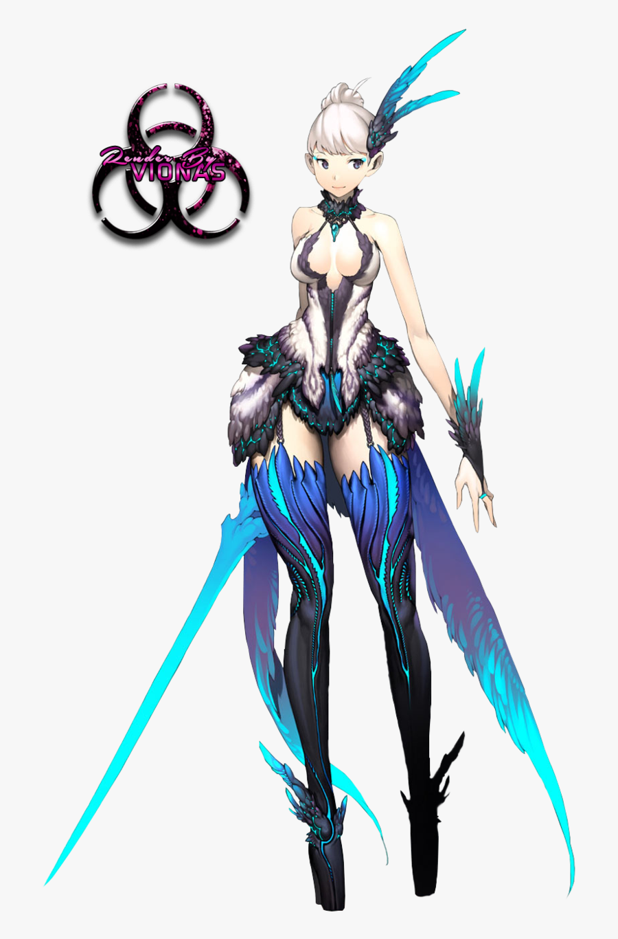 Anime Female Warrior Clipart Images Gallery For Free - Blade & Soul Character, Transparent Clipart