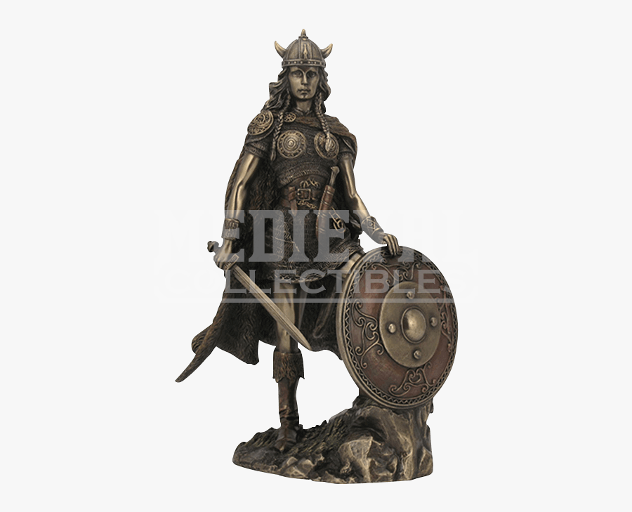 Clip Art Female Viking Warriors Pictures - Female Viking Warrior Statue, Transparent Clipart