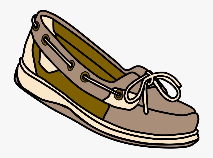 Moccasins, Boat Shoes, Brown, White - Slip-on Shoe, Transparent Clipart
