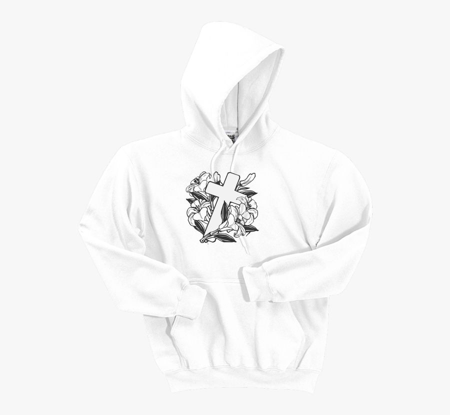 Black Blank Hoodie Png, Transparent Clipart