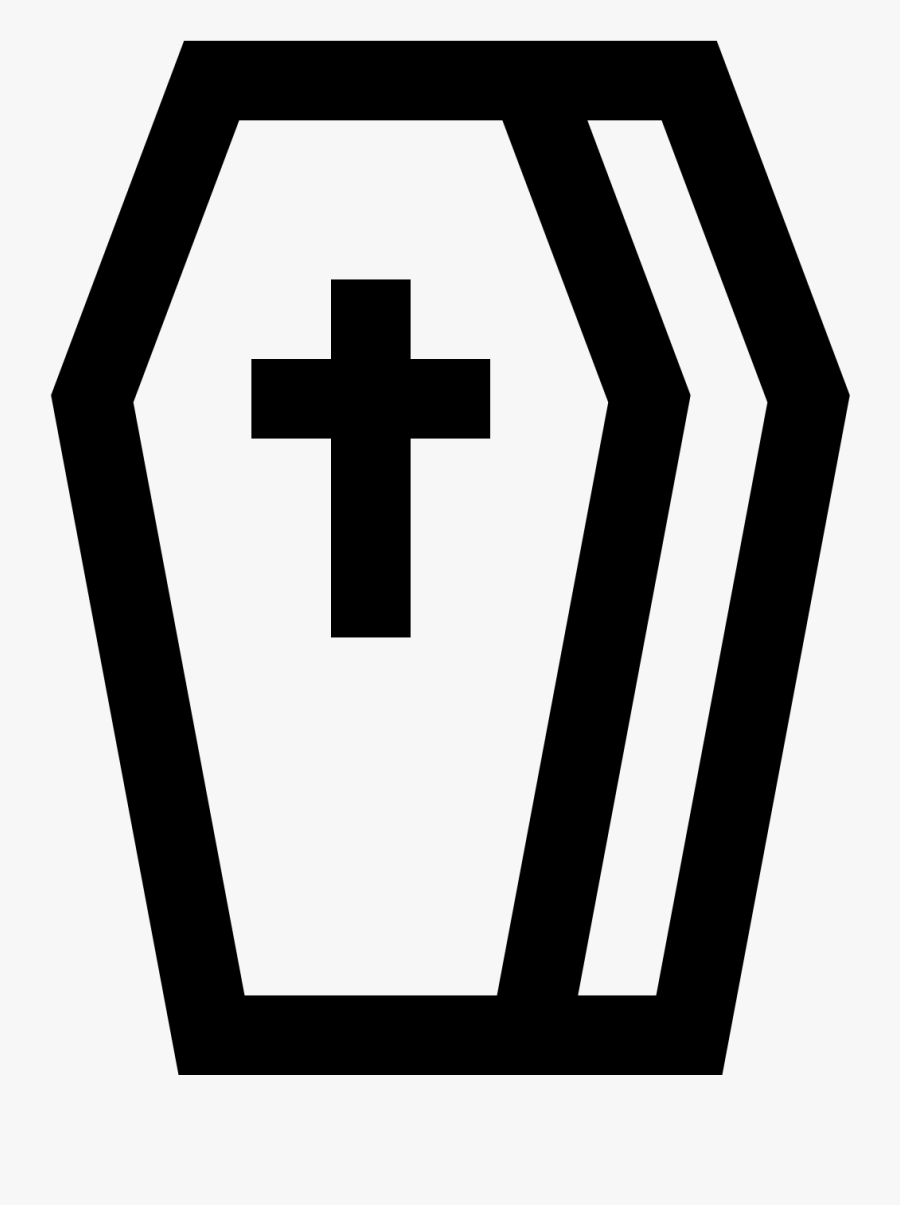 Coffin Icon Free, Transparent Clipart