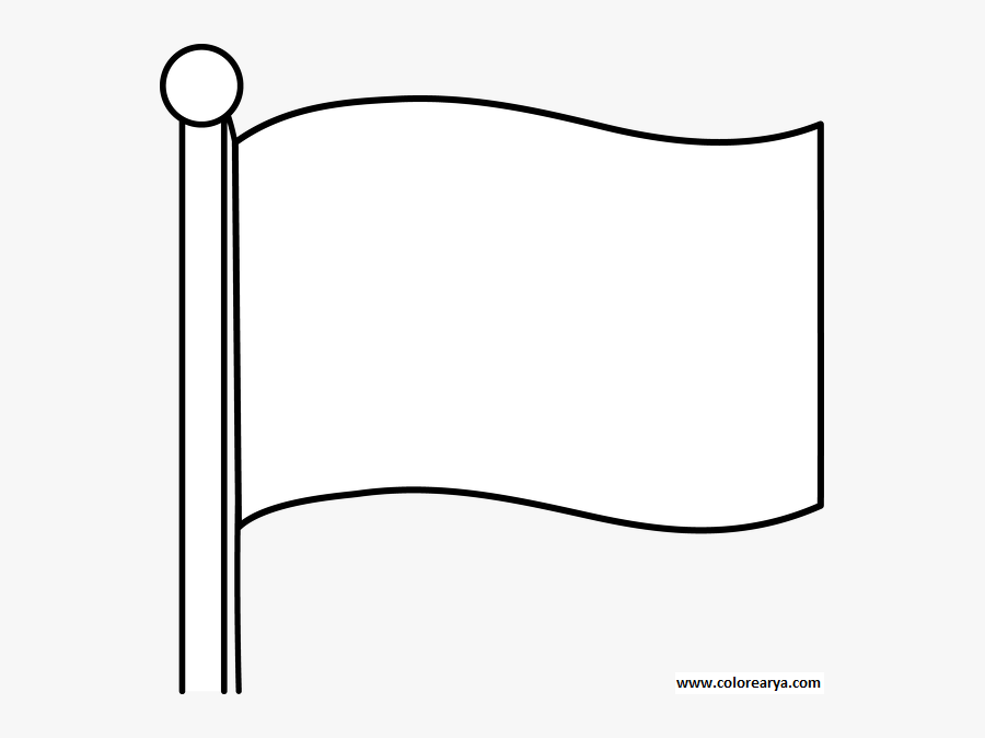 Flag Clipart Black And White, Transparent Clipart