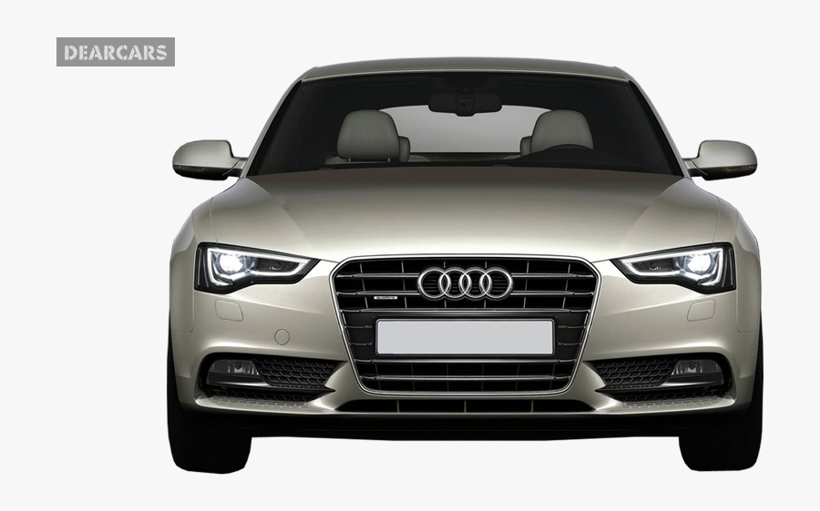 Audi Car Front View, Transparent Clipart