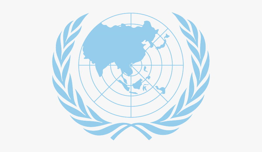 United Nations Flag Clipart Mun - United Nations, Transparent Clipart