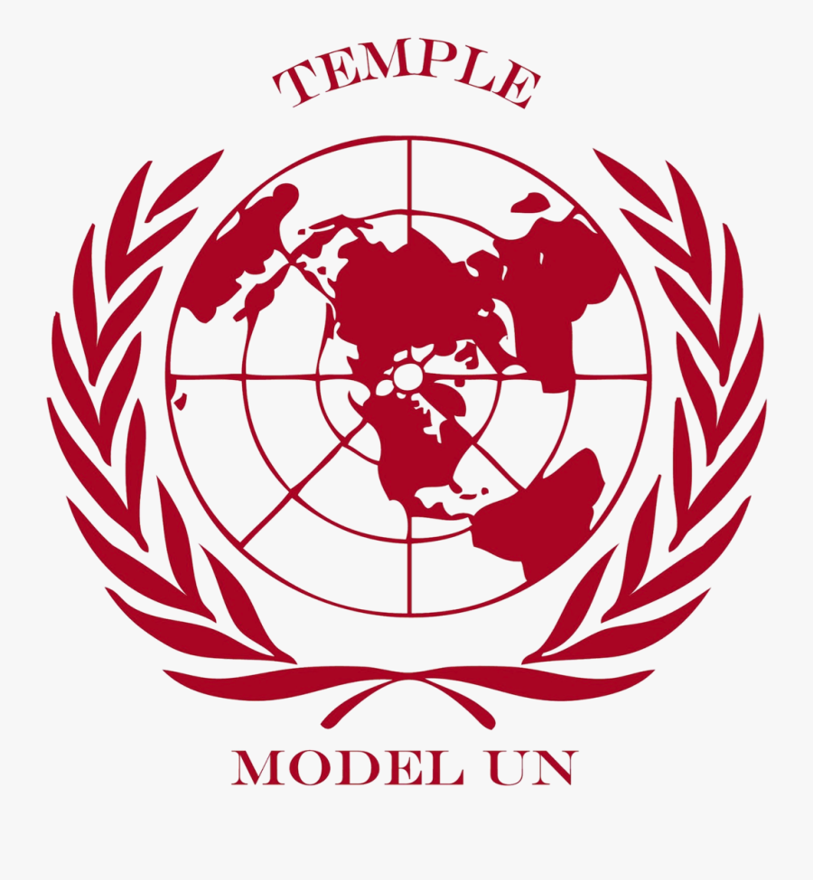 Model Un Logo - United Nation World Map, Transparent Clipart