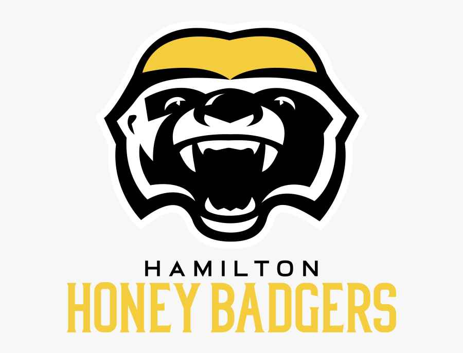 Hamilton Honey Badgers Logo, Transparent Clipart