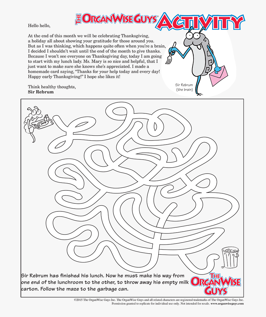 Maze Clipart Activity Sheet - Illustration, Transparent Clipart
