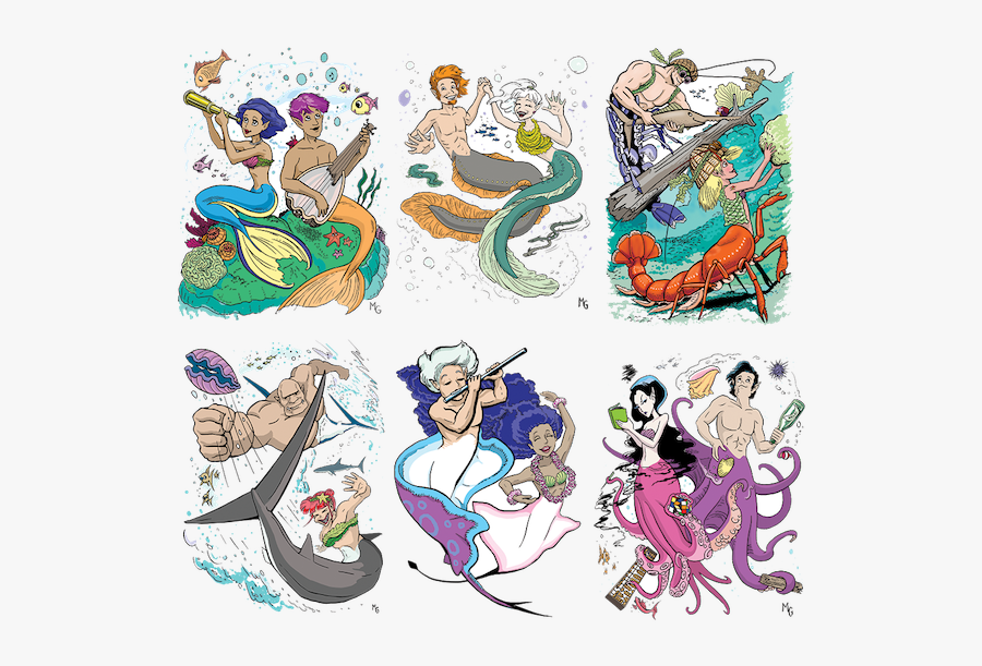 While You Examine Those - Mermaid Adventures Rpg Urchin, Transparent Clipart