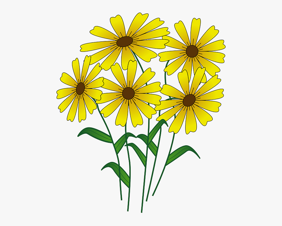 Daisies Clipart Yellow Daisy - Tumhare Shehar Ka Mausam Bada Suhana Lage Lyrics, Transparent Clipart