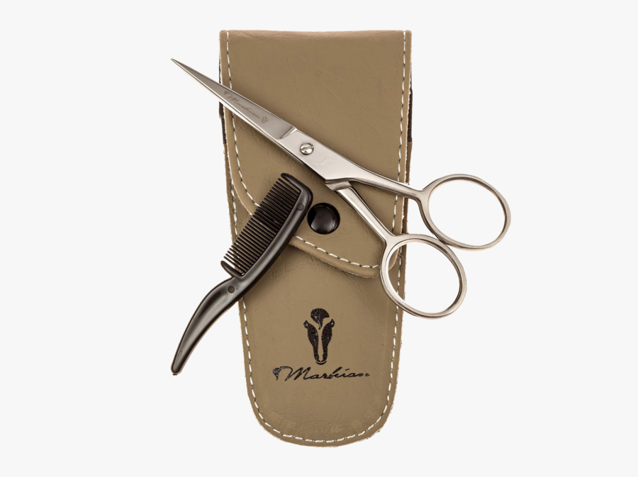 Transparent Scissors And Comb Png - Scissors, Transparent Clipart