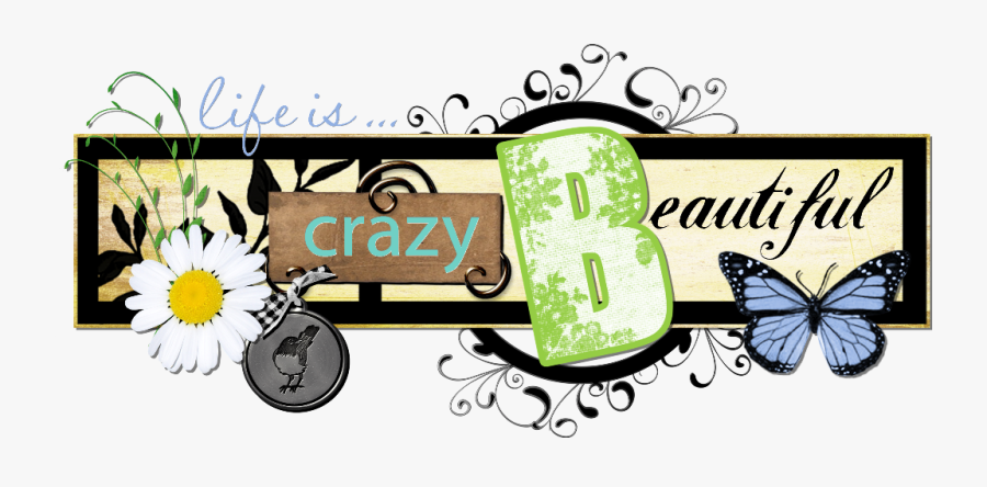 Life Is Crazy Beautiful - Illustration, Transparent Clipart
